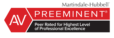 Martindale-Hubbell AV Rated
